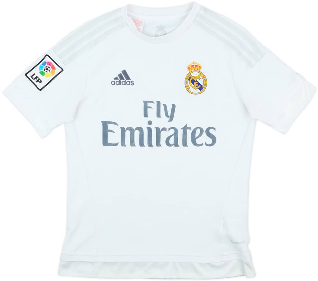 2015-16 Real Madrid Home Shirt - 6/10 - (L.Boys)