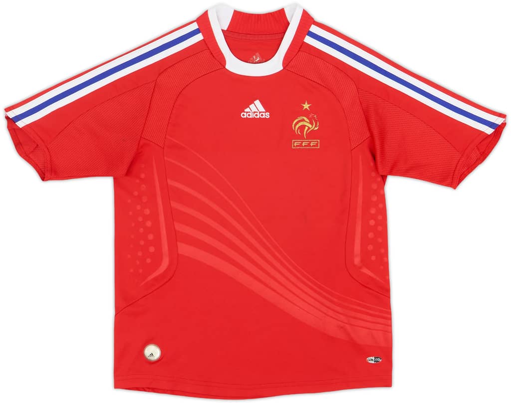 2007-08 France Away Shirt - 7/10 - (L.Boys)