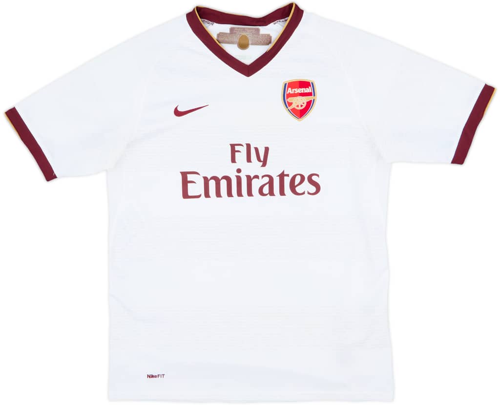 2007-08 Arsenal Away Shirt - 8/10 - (XL.Boys)