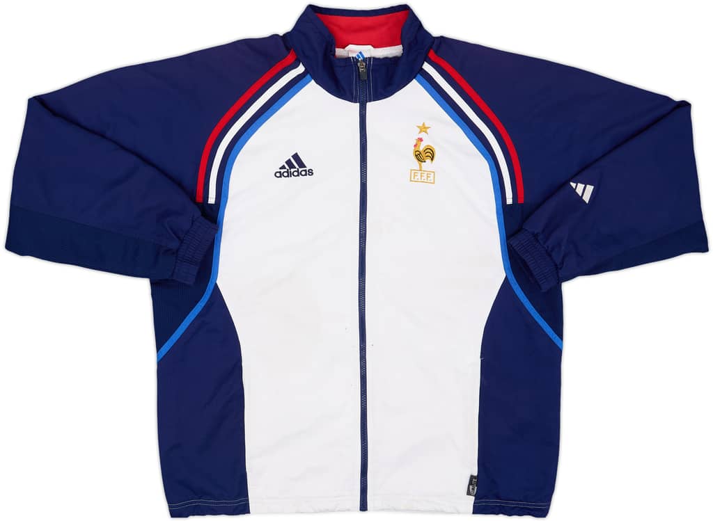2000-01 France adidas Track Jacket - 5/10 - (M/L)
