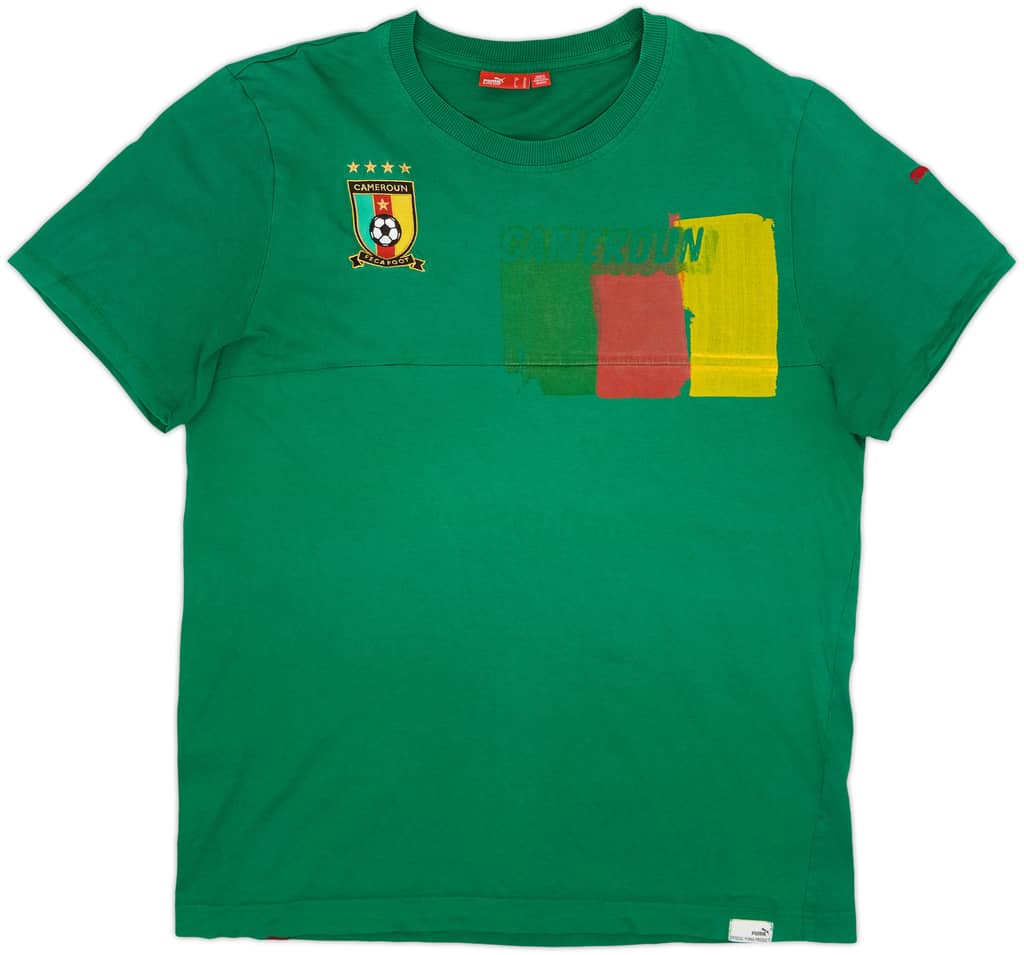 2010-12 Cameroon Puma Cotton Tee - 7/10 - (XL)
