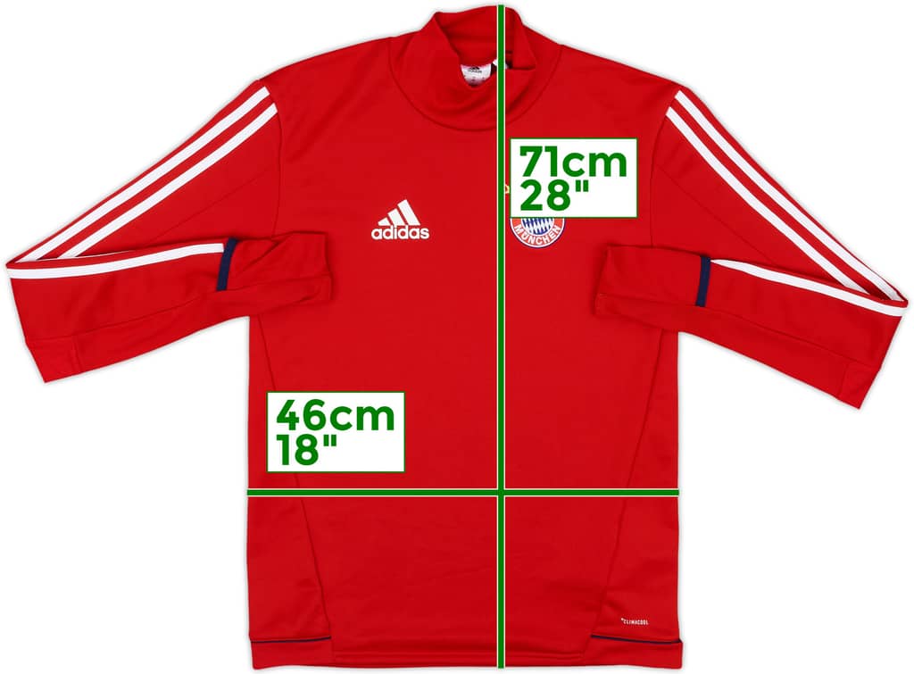 2017-18 Bayern Munich adidas Drill Top - 10/10 - (XS)
