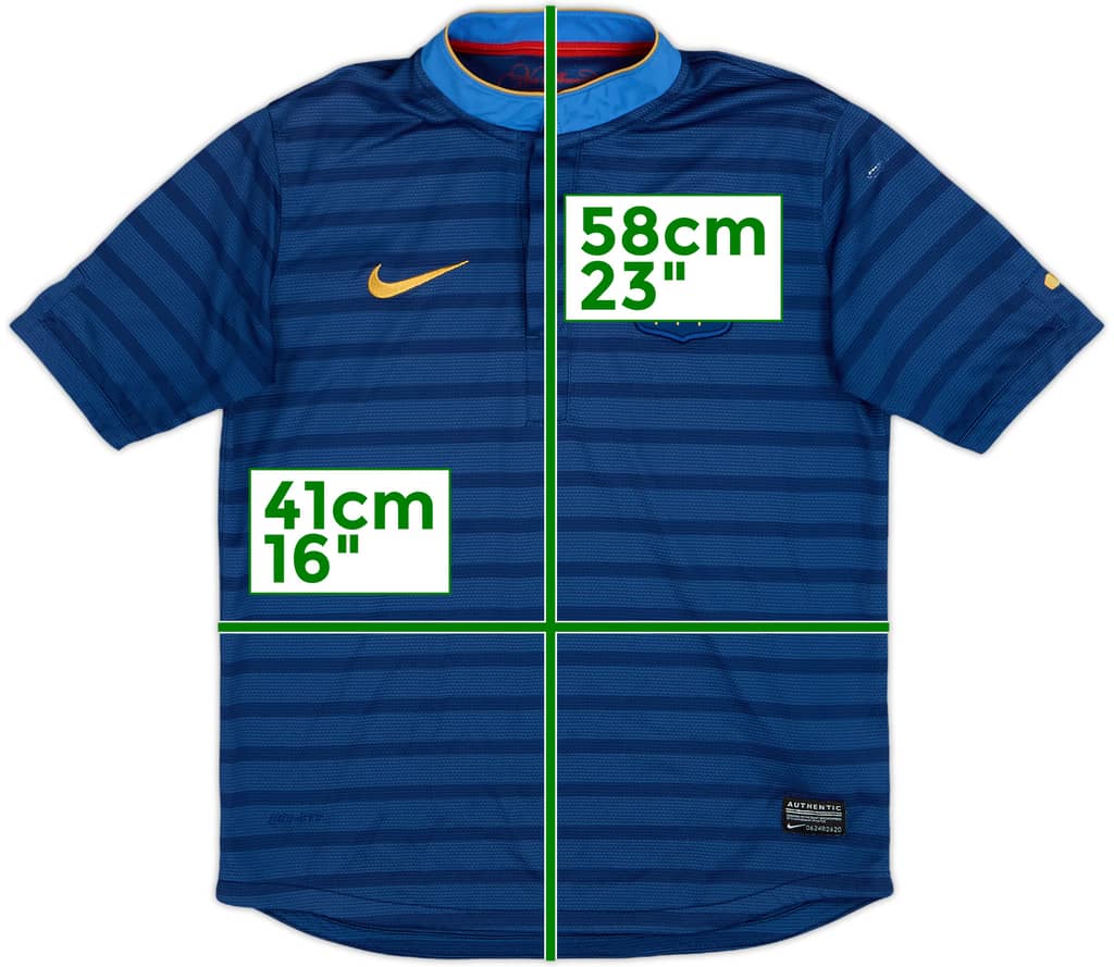 2012-13 France Home Shirt - 9/10 - (M.Boys)