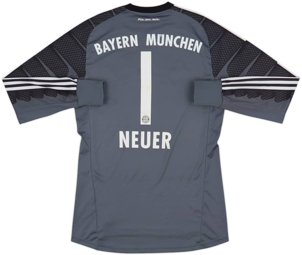 2014-15 Bayern Munich GK Shirt Neuer #1 - 6/10 - (S)