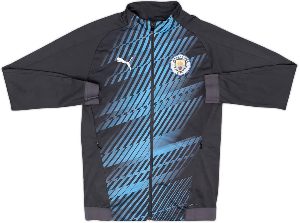 2019-20 Manchester City Puma Track Jacket - 5/10 - (XS)