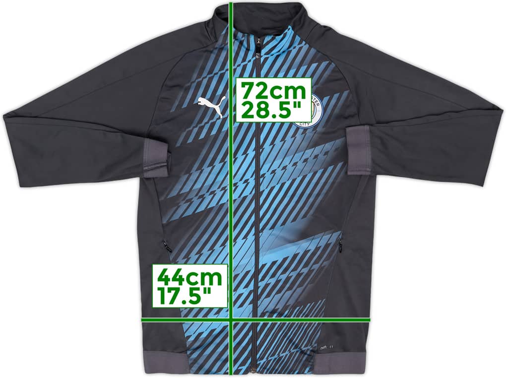 2019-20 Manchester City Puma Track Jacket - 5/10 - (XS)