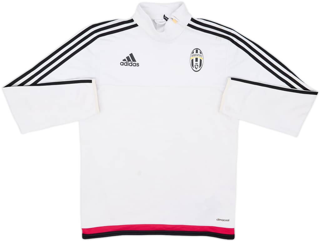 2015-16 Juventus adidas 1/4 Zip Drill Top - 5/10 - (S)