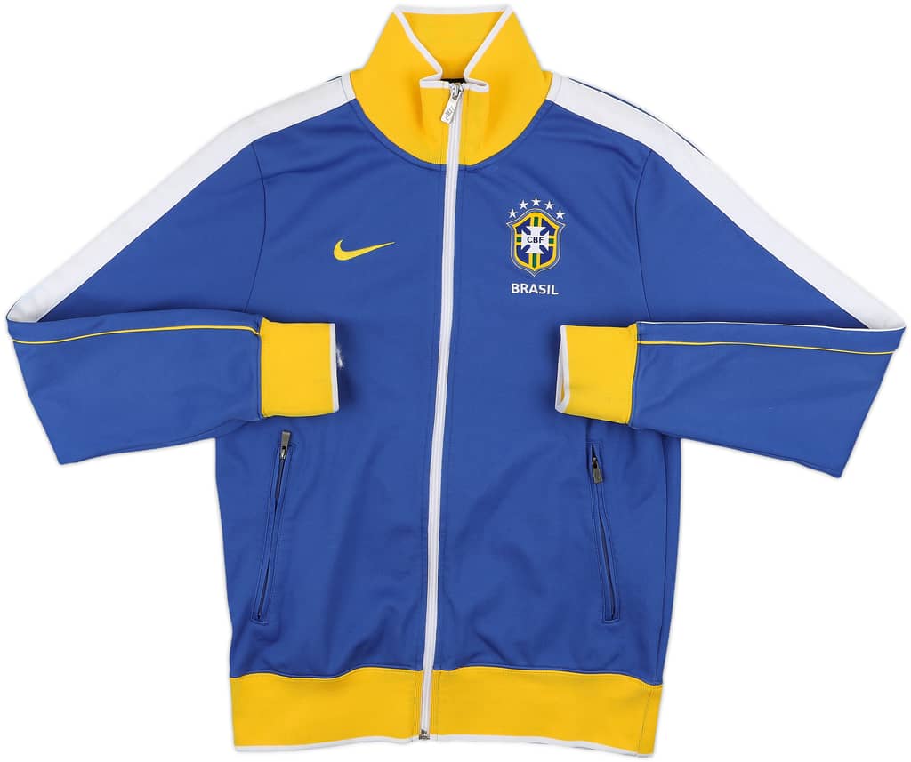 2010-11 Brazil Nike Track Jacket - 8/10 - (S)