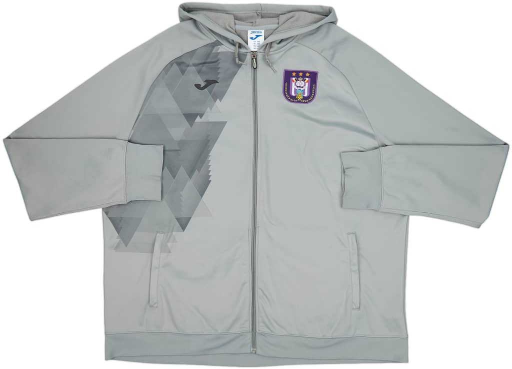 2019-20 Anderlecht Joma Hooded Track Jacket - 8/10 - (4XL)