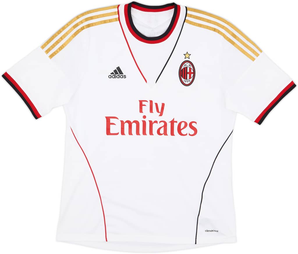 2013-14 AC Milan Away Shirt - 7/10 - (M)