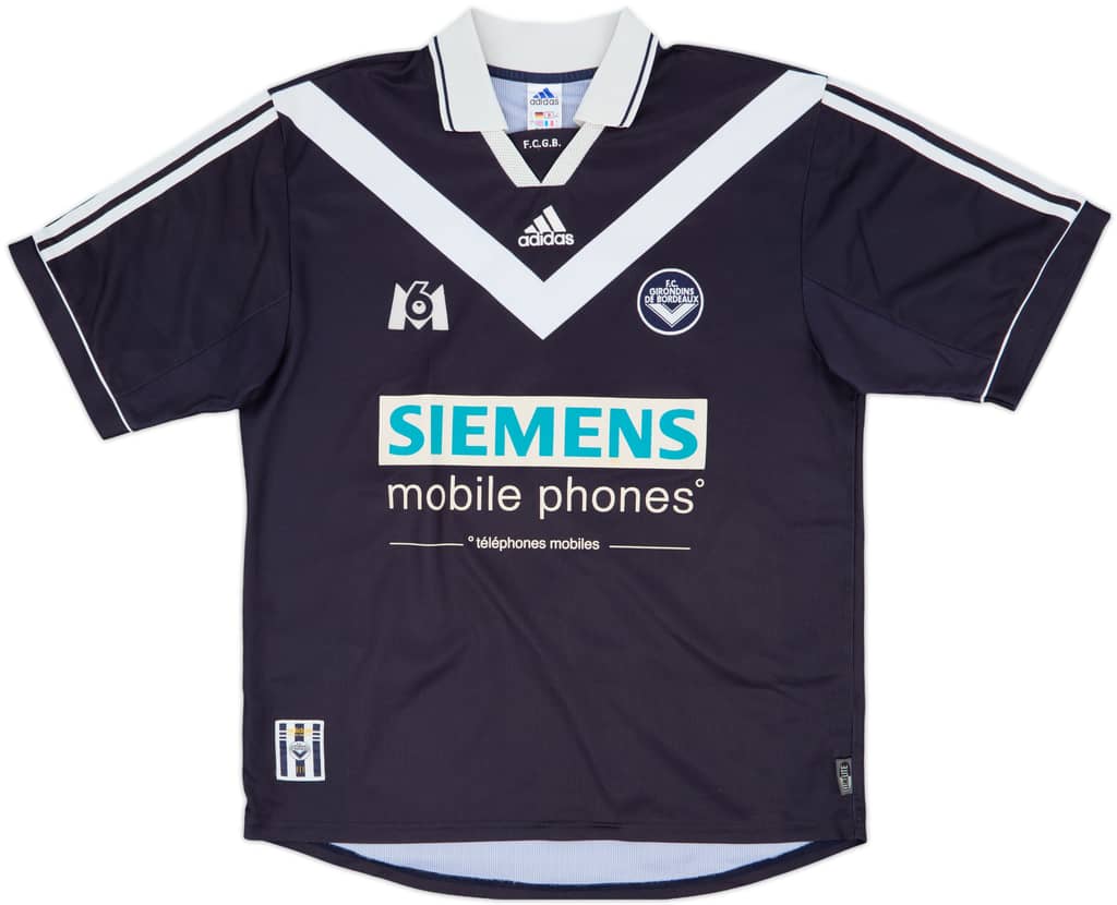 2000-01 Bordeaux Home Shirt Pauleta #22 - 8/10 - (L)