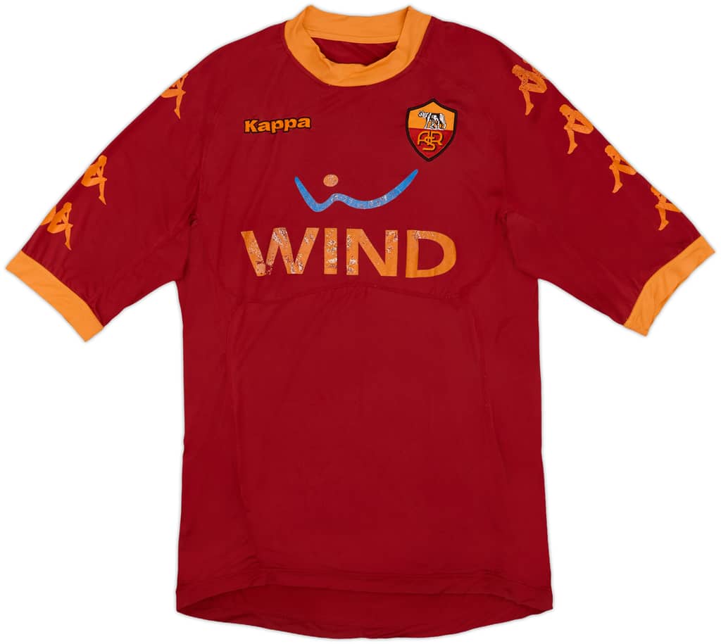 2010-11 Roma Home Shirt - 5/10 - (XL)