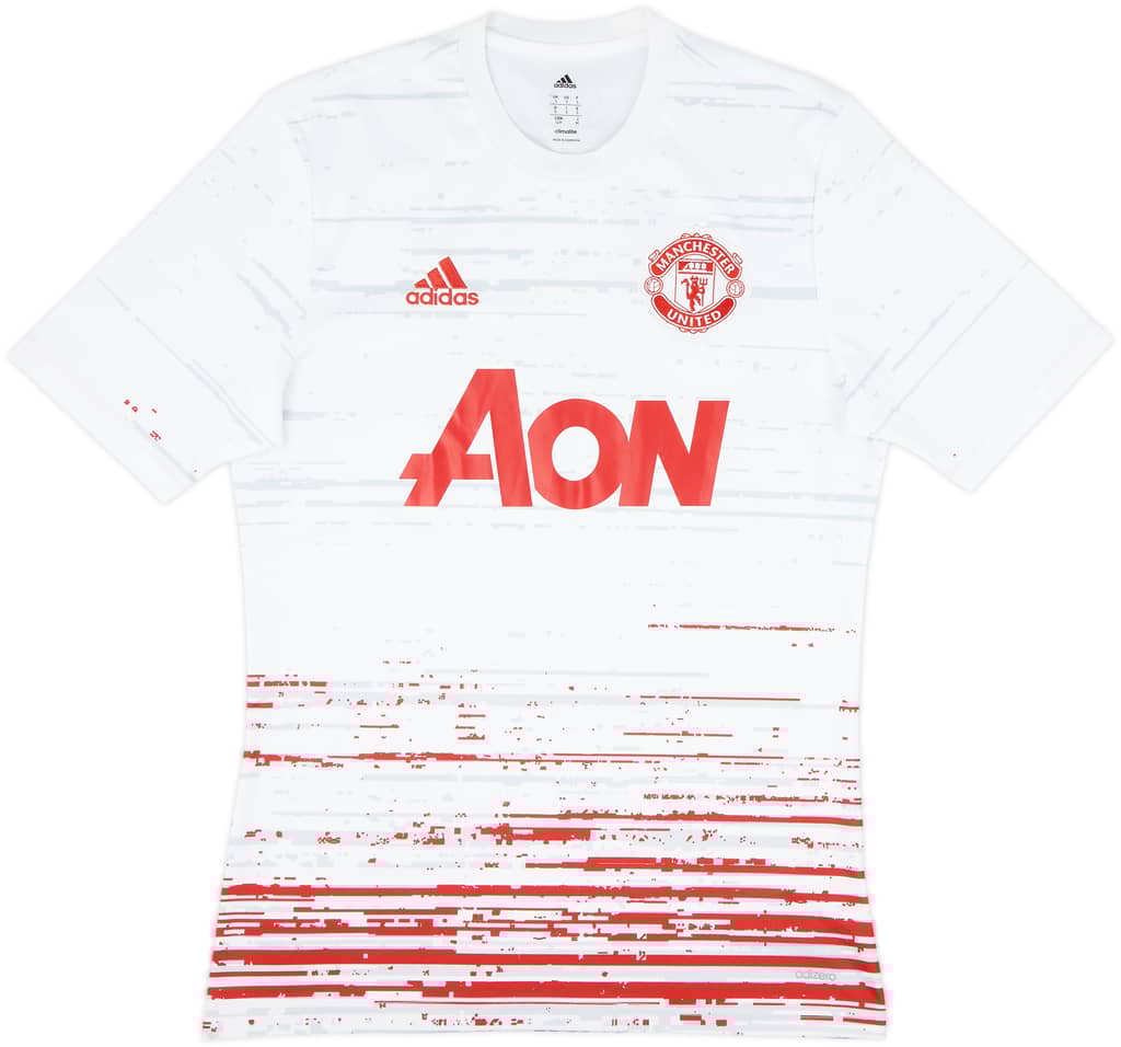 2016-17 Manchester United adizero Training Shirt - 9/10 - (S)