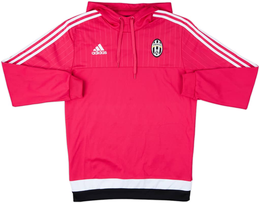 2015-16 Juventus adidas Hooded Top - 8/10 - (S)