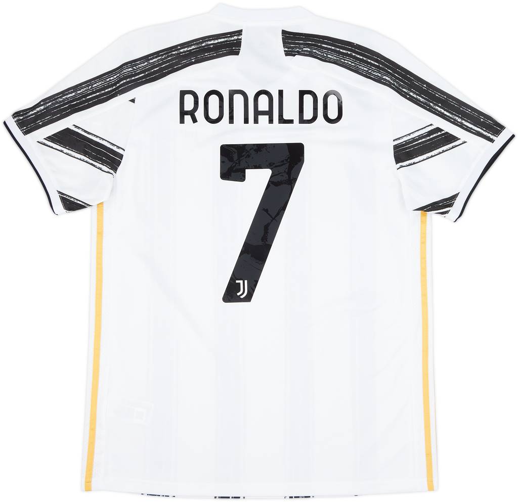 2020-21 Juventus Home Shirt Ronaldo #7 - 9/10 - (L)