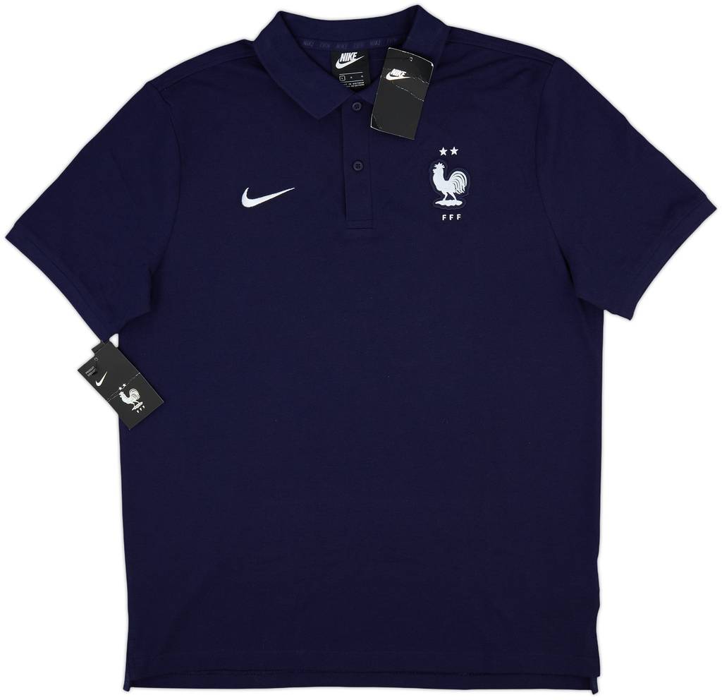 2020-21 France Nike Polo Shirt (L)