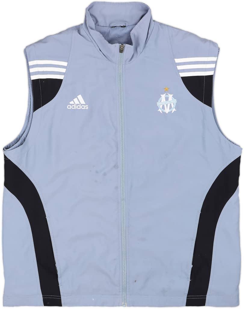 2003-04 Olympique Marseille adidas Gilet - 5/10 - (XL)