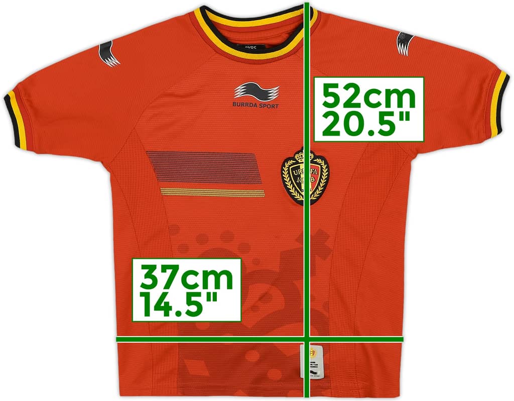2014-15 Belgium Home Shirt - 8/10 - (S.Boys)