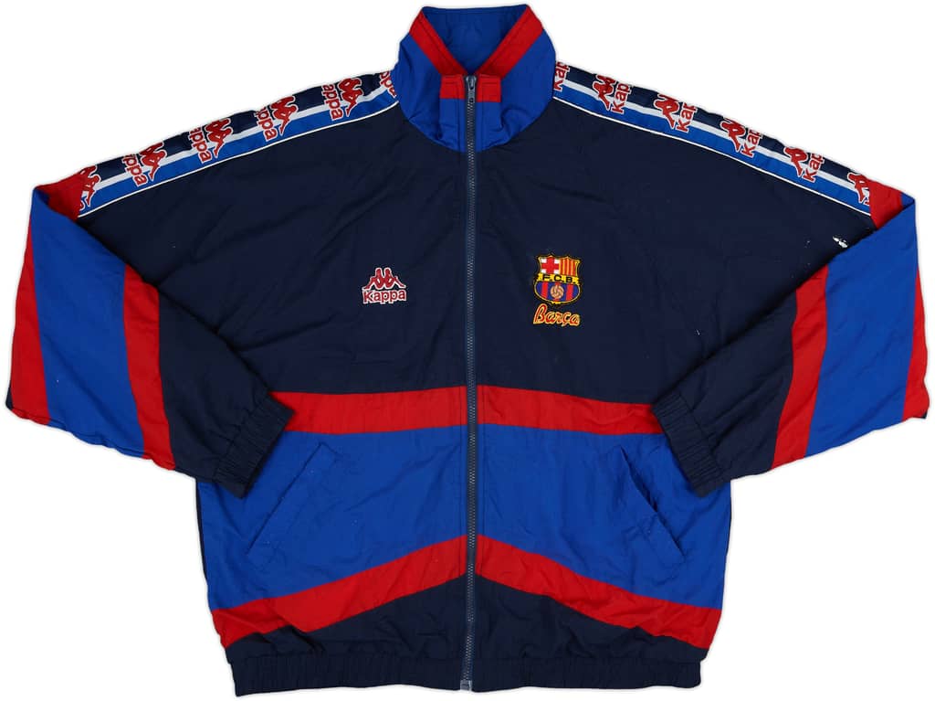 1995-97 Barcelona Kappa Track Jacket - 8/10 - (L)