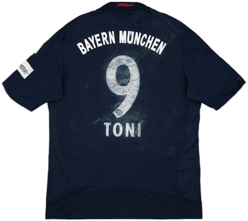 2008-09 Bayern Munich Away Shirt Toni #9 - 3/10 - (L)