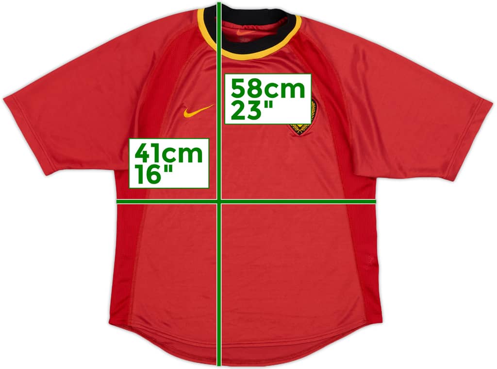 2000-02 Belgium Home Shirt - 8/10 - (M.Boys)