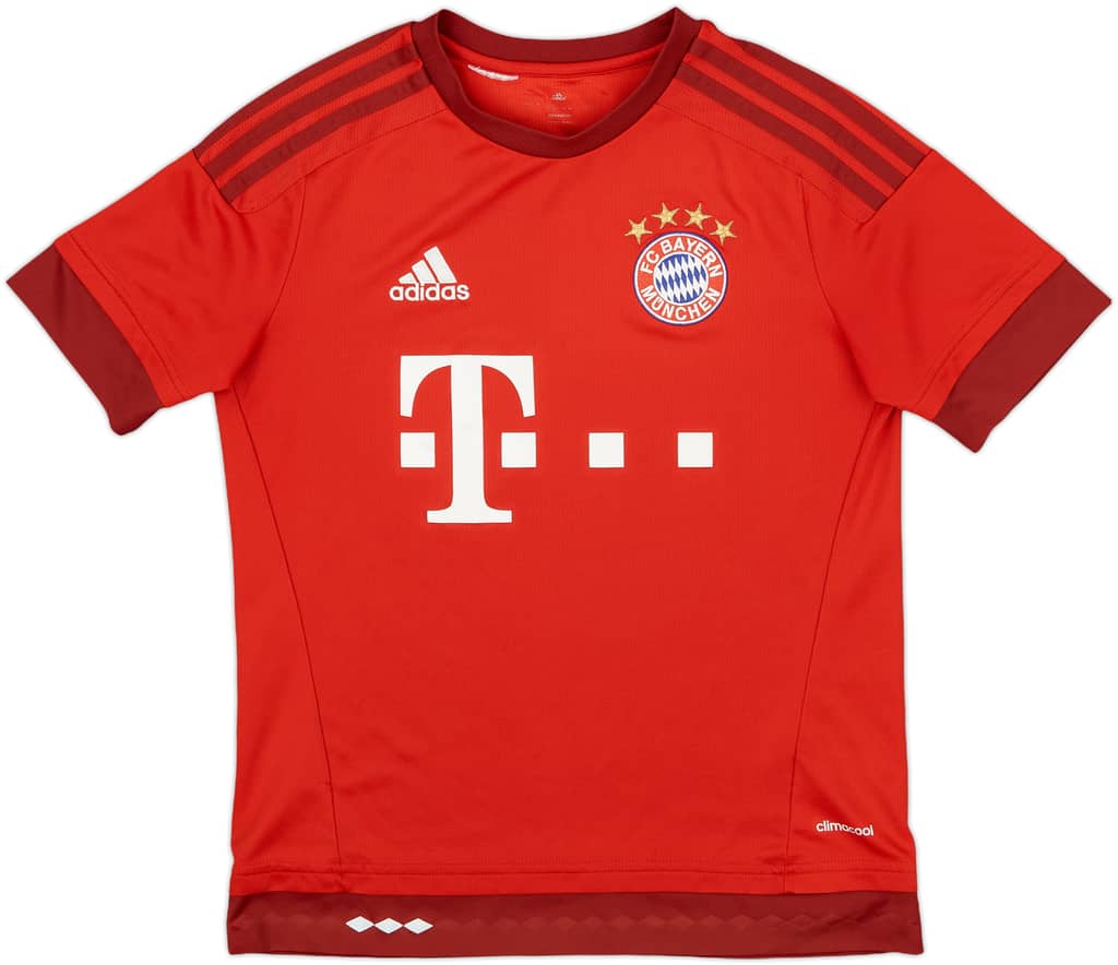 2015-16 Bayern Munich Home Shirt - 8/10 - (XL.Boys)