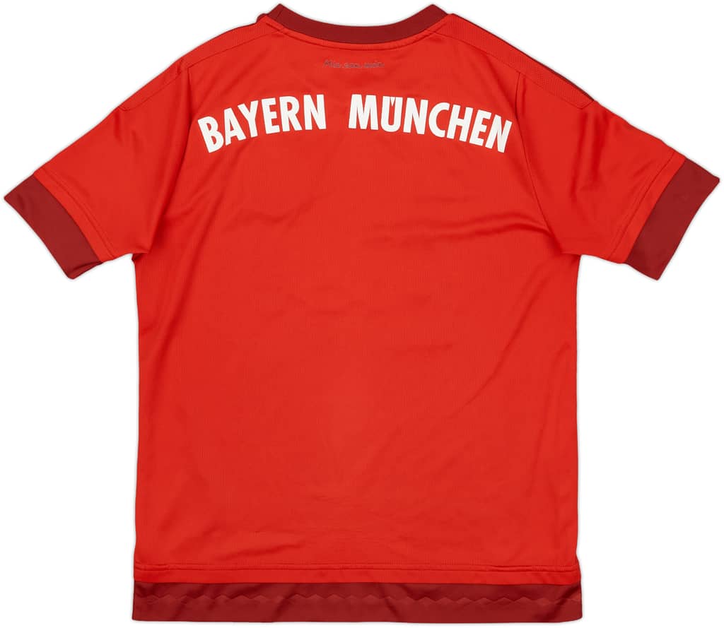 2015-16 Bayern Munich Home Shirt - 8/10 - (XL.Boys)