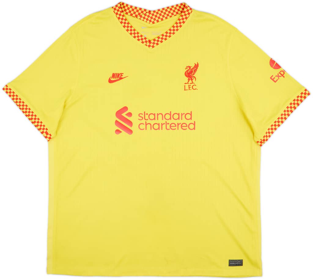 2021-22 Liverpool Third Shirt M.Salah #11 - 6/10 - (XXL)