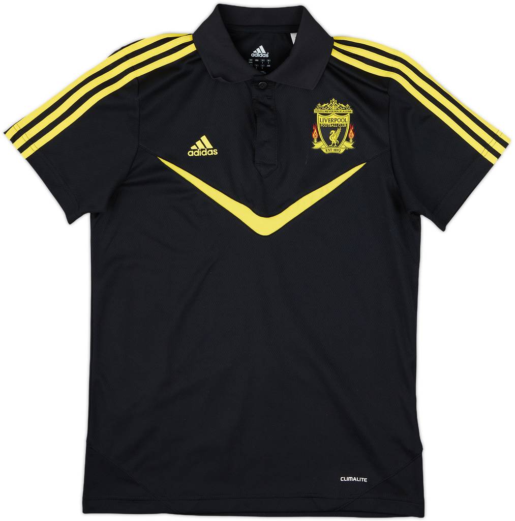 2010-11 Liverpool adidas Polo Shirt - 9/10 - (XL.Boys)