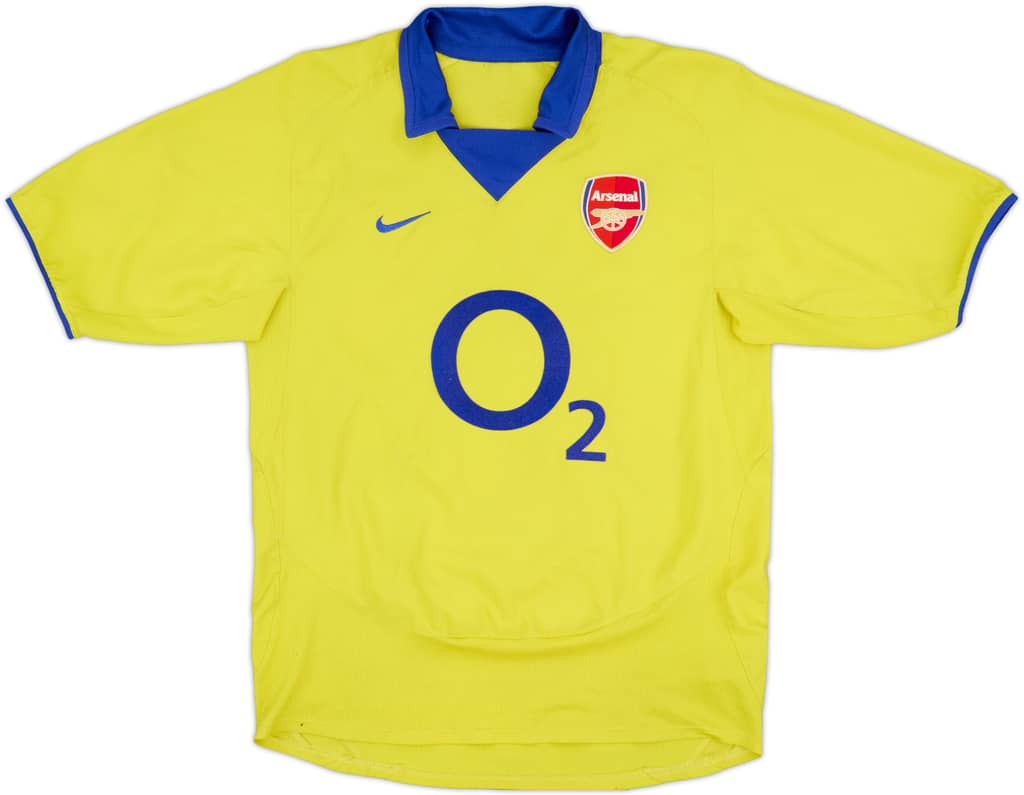 2003-05 Arsenal Away Shirt Vieira #4 - 5/10 - (S)