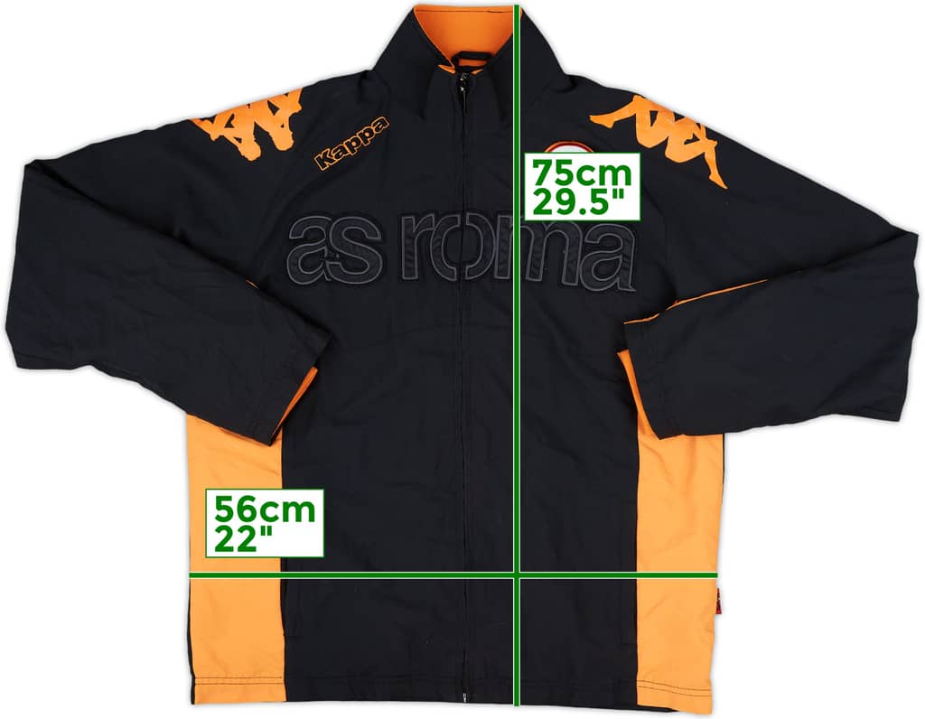 2008-09 Roma Kappa Track Jacket - 7/10 - (L)