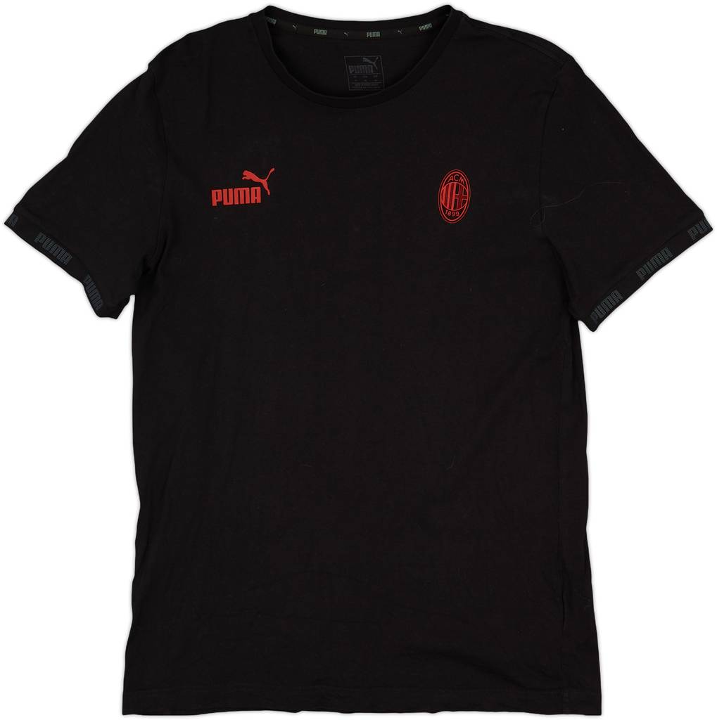 2019-20 AC Milan Puma Cotton Tee - 9/10 - (M)