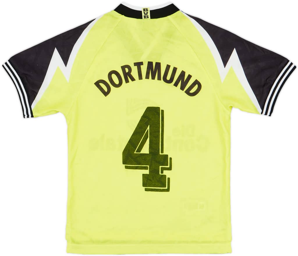 1995-96 Borussia Dortmund Home Shirt #4 - 7/10 - (S.Boys)