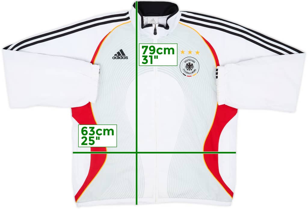 2005-06 Germany adidas Track Jacket - 7/10 - (L/XL)