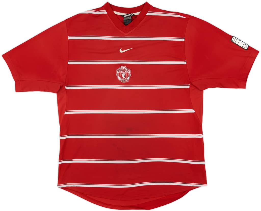 2003-04 Manchester United Nike Training Shirt - 4/10 - (L)