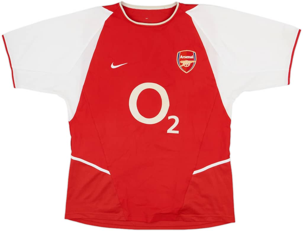 2002-04 Arsenal Home Shirt Henry #14 - 8/10 - (XL)