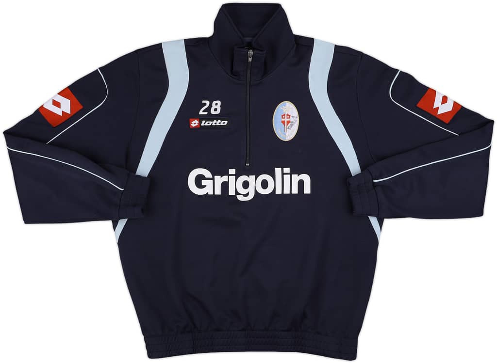 2008-09 Treviso Player Issue Lotto 1/4 Zip Drill Top #28 - 5/10 - (XL)