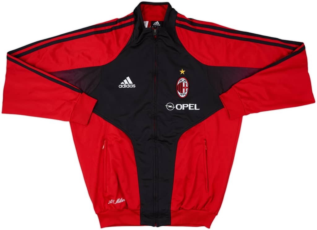 2004-05 AC Milan adidas Track Jacket - 6/10 - (M)