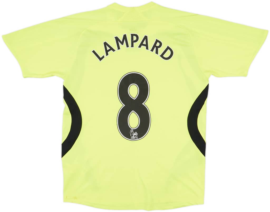 2007-08 Chelsea Away Shirt Lampard #8 - 6/10 - (XL.Boys)
