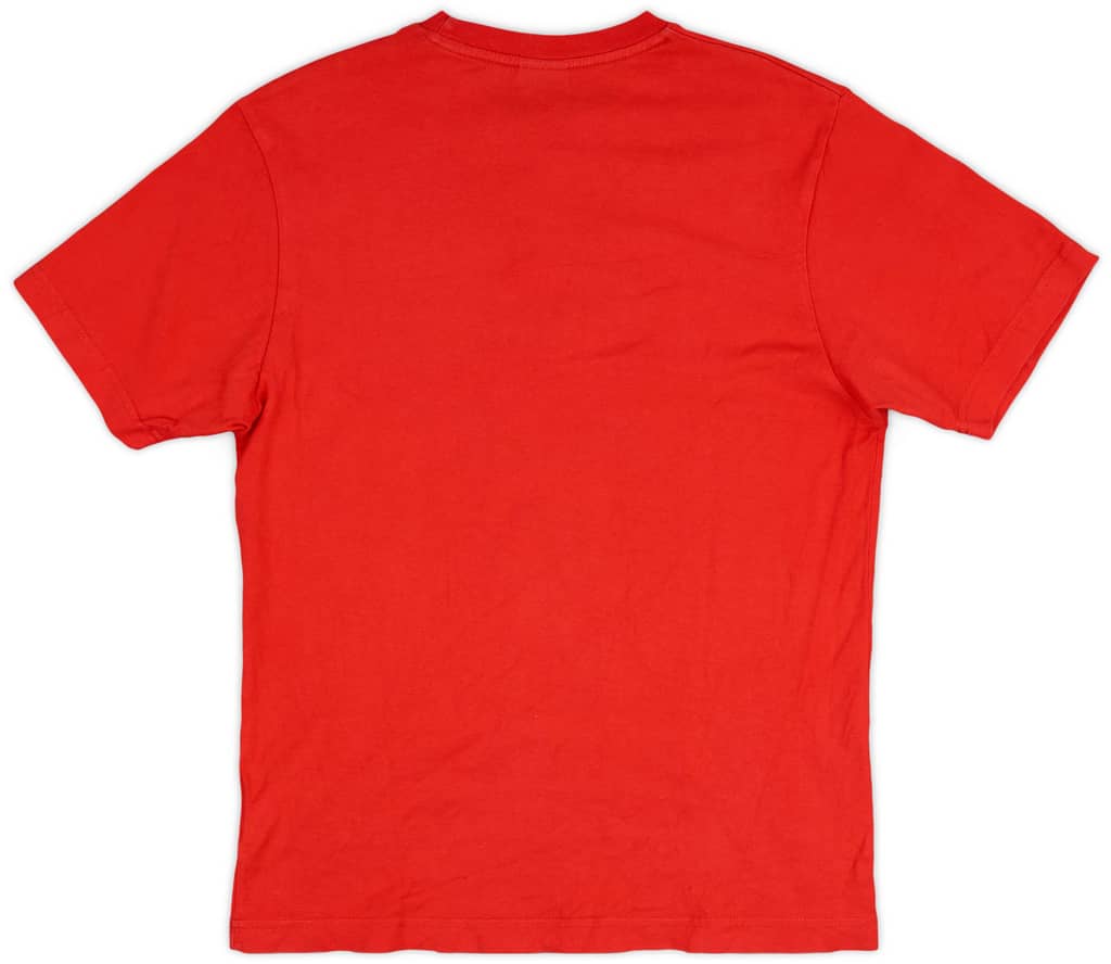 2007-08 Manchester United Nike Cotton Tee - 7/10 - (S)