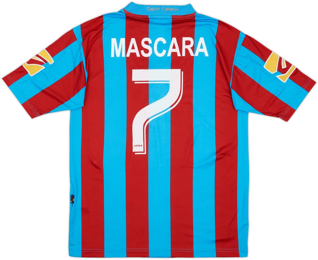 2008-10 Catania Home Shirt Mascara #7 - 8/10 - (M/L)