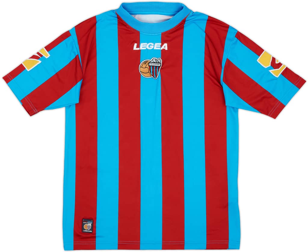 2008-10 Catania Home Shirt Mascara #7 - 8/10 - (M/L)