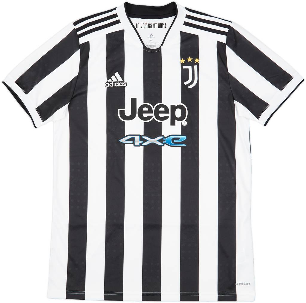 2021-22 Juventus Home Shirt Vlahovic #7 - 10/10 - (M)