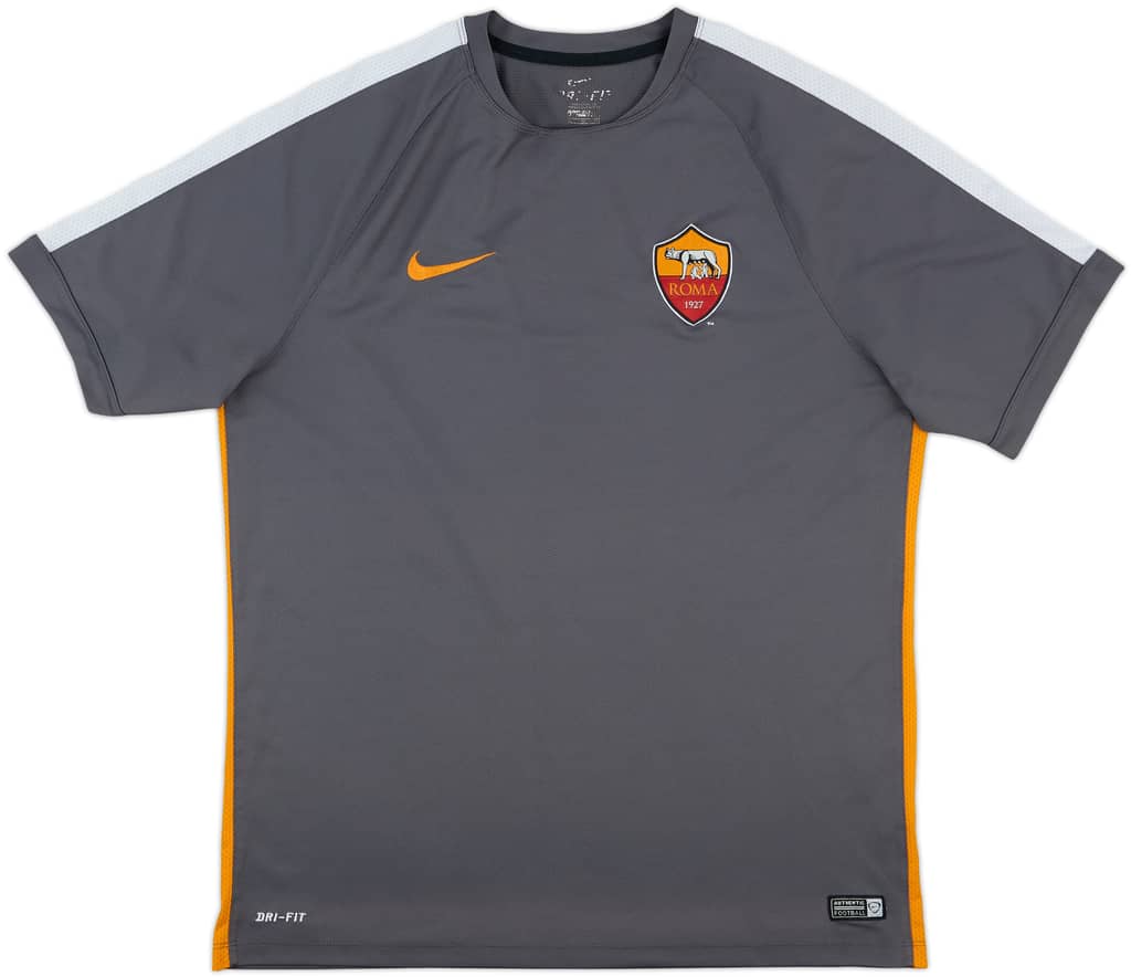 2015-16 Roma Nike Training Shirt - 8/10 - (XL)