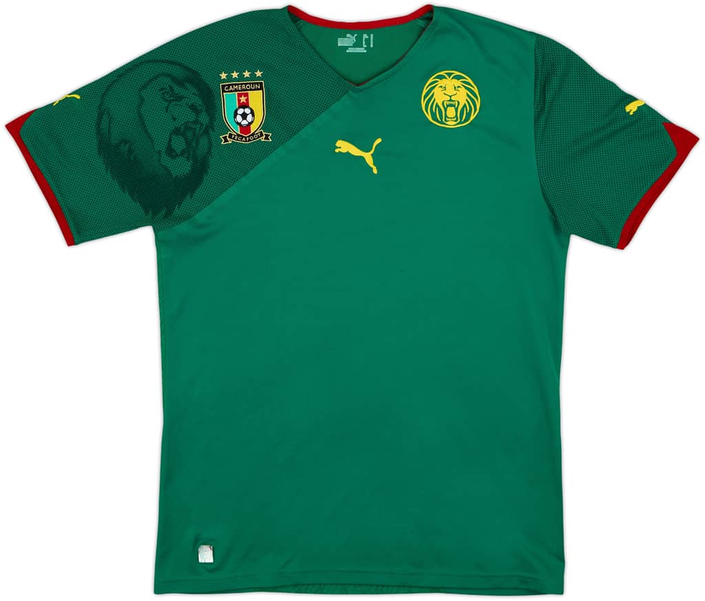 2010-11 Cameroon Home Shirt - 8/10 - (M)