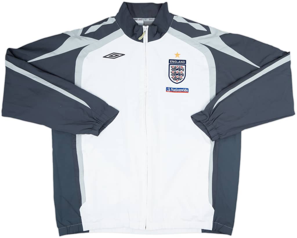2007-09 England Umbro Track Jacket - 8/10 - (XXL)