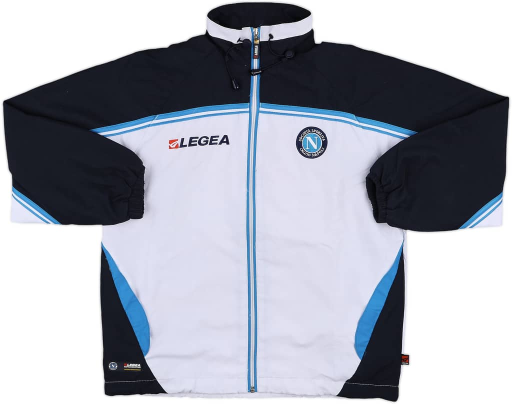 2003-04 Napoli Legea Track Jacket - 8/10 - (XS)