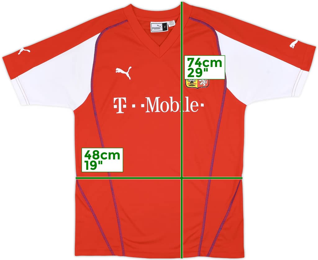 2003-04 Czech Republic Home Shirt - 8/10 - (L)