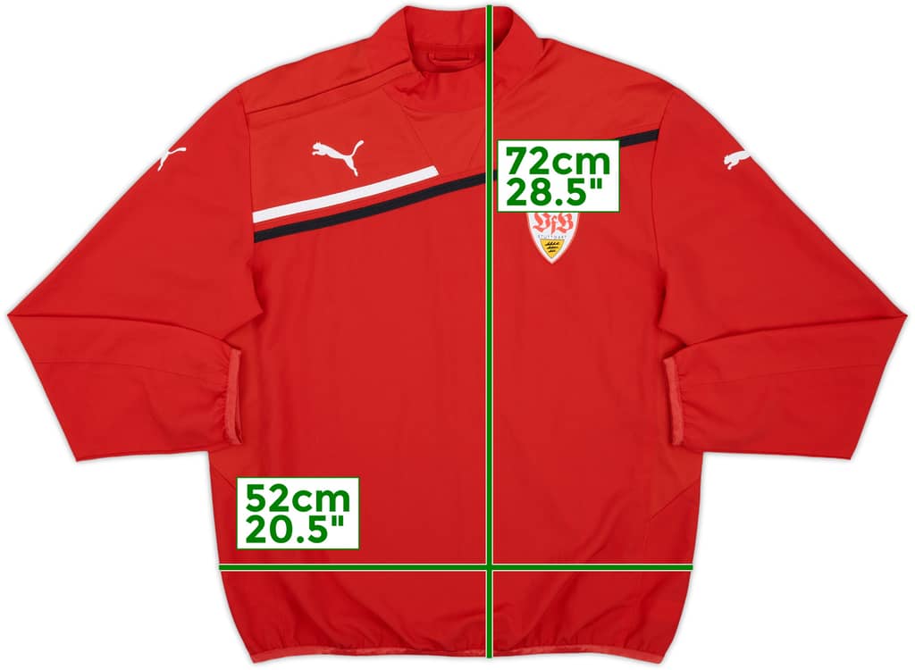2011-12 Stuttgart Puma 1/4 Zip Drill Top - 10/10 - (M)