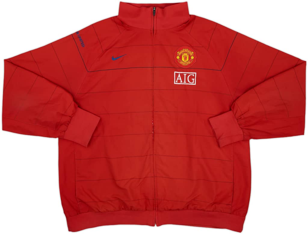 2008-09 Manchester United Nike Track Jacket - 6/10 - (XXL)